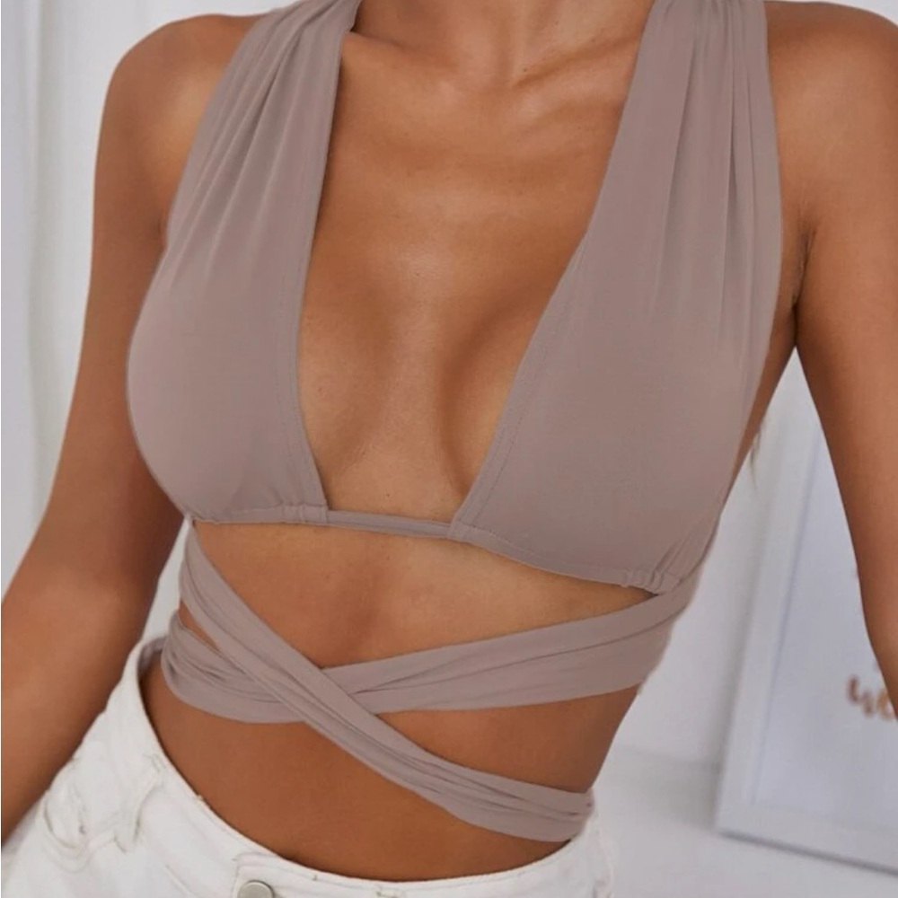 Crop top tie